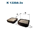 Filter, vazduh unutrašnjeg prostora FILTRON K 1220A-2X IC-A3C404
