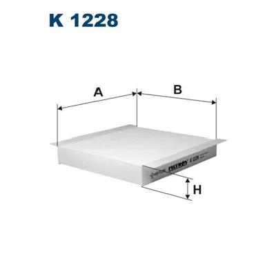 Filter, vazduh unutrašnjeg prostora FILTRON K 1228 IC-B39AF2