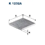 Filter, vazduh unutrašnjeg prostora FILTRON K 1232A IC-G0UC4W