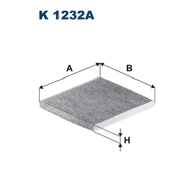 Filter, vazduh unutrašnjeg prostora FILTRON K 1232A IC-G0UC4W