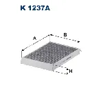 Filter, vazduh unutrašnjeg prostora FILTRON K 1237A IC-B2D523