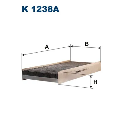 Filter, vazduh unutrašnjeg prostora FILTRON K 1238A IC-B086A0