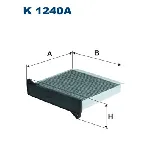 Filter, vazduh unutrašnjeg prostora FILTRON K 1240A IC-B2D524