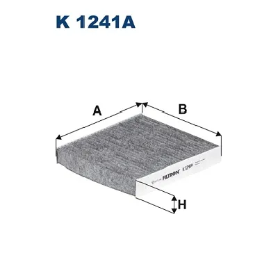 Filter, vazduh unutrašnjeg prostora FILTRON K 1241A IC-E3CCEB