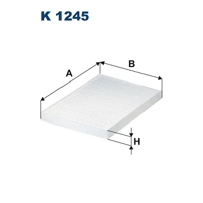 Filter, vazduh unutrašnjeg prostora FILTRON K 1245 IC-B4906D
