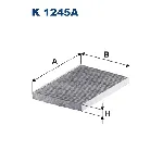 Filter, vazduh unutrašnjeg prostora FILTRON K 1245A IC-G0UC4X