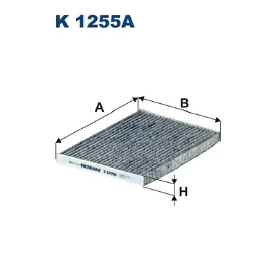 Filter, vazduh unutrašnjeg prostora FILTRON K 1255A IC-E6A6CF