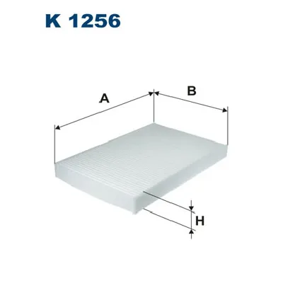 Filter, vazduh unutrašnjeg prostora FILTRON K 1256 IC-BAB2E9