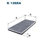 Filter, vazduh unutrašnjeg prostora FILTRON K 1265A IC-B4908B