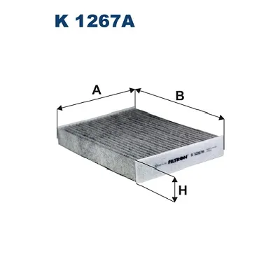 Filter, vazduh unutrašnjeg prostora FILTRON K 1267A IC-BB1DEF