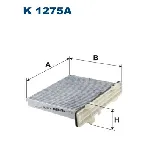 Filter, vazduh unutrašnjeg prostora FILTRON K 1275A IC-D0AAA5