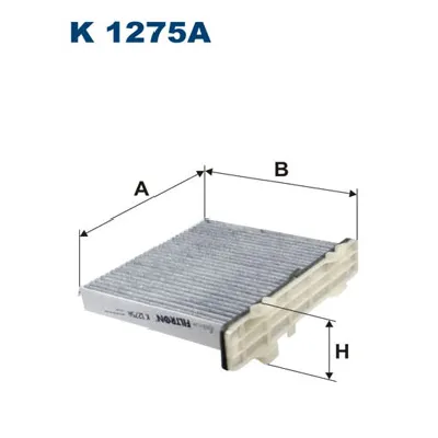 Filter, vazduh unutrašnjeg prostora FILTRON K 1275A IC-D0AAA5