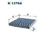 Filter, vazduh unutrašnjeg prostora FILTRON K 1276A IC-BB1F2D