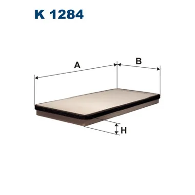 Filter, vazduh unutrašnjeg prostora FILTRON K 1284 IC-B294FE