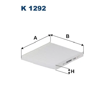 Filter, vazduh unutrašnjeg prostora FILTRON K 1292 IC-BF7257