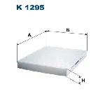 Filter, vazduh unutrašnjeg prostora FILTRON K 1295 IC-BF7262