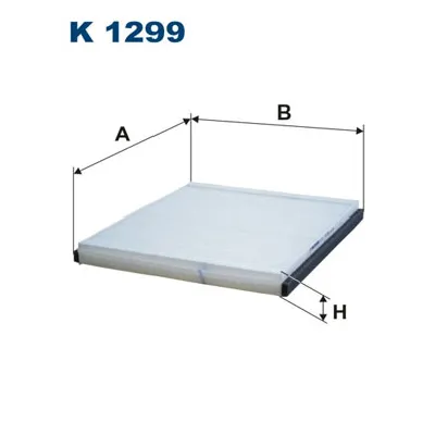 Filter, vazduh unutrašnjeg prostora FILTRON K 1299 IC-BF726C