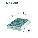 Filter, vazduh unutrašnjeg prostora FILTRON K 1300A IC-BF7BA2
