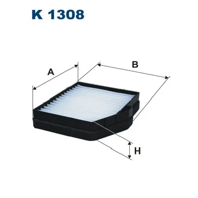 Filter, vazduh unutrašnjeg prostora FILTRON K 1308 IC-C42DBD