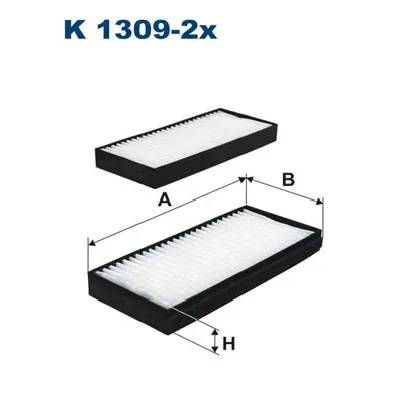 Filter, vazduh unutrašnjeg prostora FILTRON K 1309-2X IC-C0C797