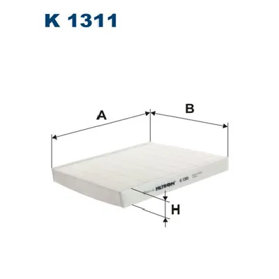 Filter, vazduh unutrašnjeg prostora FILTRON K 1311 IC-D73747