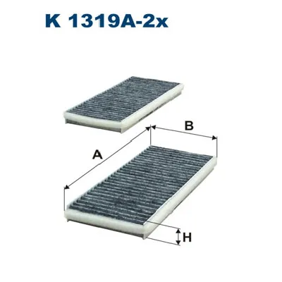 Filter, vazduh unutrašnjeg prostora FILTRON K 1319A-2X IC-C0C793