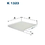 Filter, vazduh unutrašnjeg prostora FILTRON K 1323 IC-C40C88