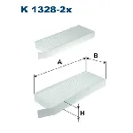 Filter, vazduh unutrašnjeg prostora FILTRON K 1328-2X IC-D73748