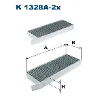 Filter, vazduh unutrašnjeg prostora FILTRON K 1328A-2X IC-D73749