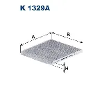 Filter, vazduh unutrašnjeg prostora FILTRON K 1329A IC-F6F30B