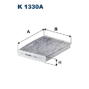Filter, vazduh unutrašnjeg prostora FILTRON K 1330A IC-G0S43P