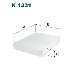 Filter, vazduh unutrašnjeg prostora FILTRON K 1331 IC-D0AAA1