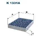 Filter, vazduh unutrašnjeg prostora FILTRON K 1331A IC-C40C9B