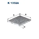 Filter, vazduh unutrašnjeg prostora FILTRON K 1332A IC-E6A6CE