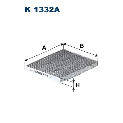 Filter, vazduh unutrašnjeg prostora FILTRON K 1332A IC-E6A6CE