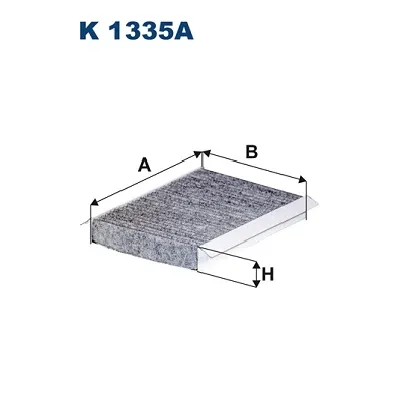 Filter, vazduh unutrašnjeg prostora FILTRON K 1335A IC-E2378C