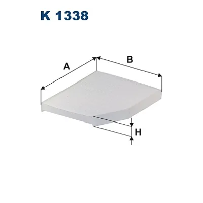 Filter, vazduh unutrašnjeg prostora FILTRON K 1338 IC-D466B1