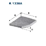 Filter, vazduh unutrašnjeg prostora FILTRON K 1338A IC-E2378D