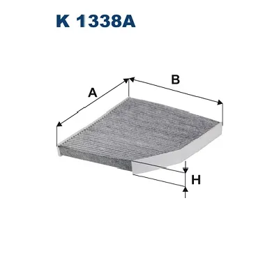 Filter, vazduh unutrašnjeg prostora FILTRON K 1338A IC-E2378D