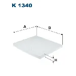 Filter, vazduh unutrašnjeg prostora FILTRON K 1340 IC-D466D5
