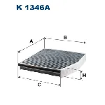 Filter, vazduh unutrašnjeg prostora FILTRON K 1346A IC-D0AA9F