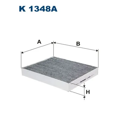 Filter, vazduh unutrašnjeg prostora FILTRON K 1348A IC-D6A851