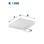 Filter, vazduh unutrašnjeg prostora FILTRON K 1350 IC-D3C8EC
