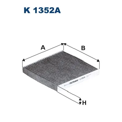 Filter, vazduh unutrašnjeg prostora FILTRON K 1352A IC-E0C414