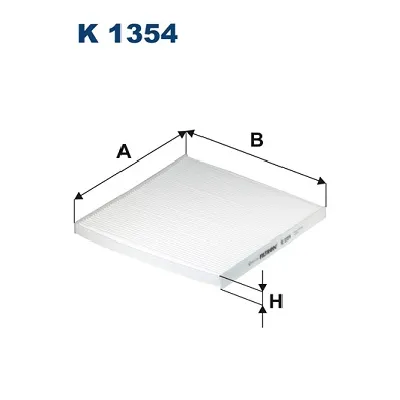 Filter, vazduh unutrašnjeg prostora FILTRON K 1354 IC-DDD926