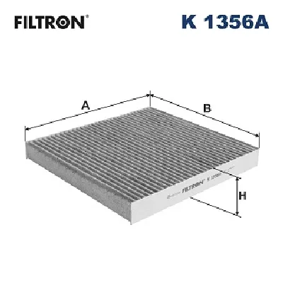 Filter, vazduh unutrašnjeg prostora FILTRON K 1356A IC-G0XW6W