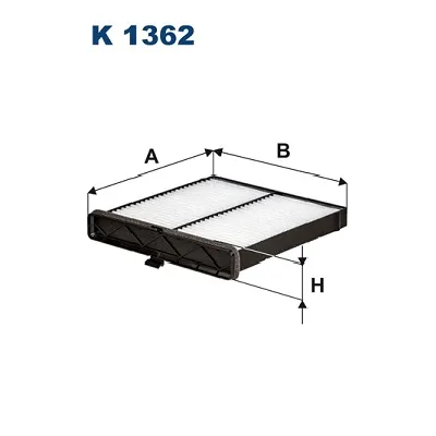 Filter, vazduh unutrašnjeg prostora FILTRON K 1362 IC-E0CE13