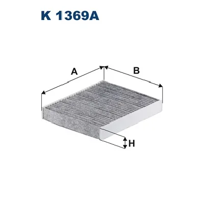 Filter, vazduh unutrašnjeg prostora FILTRON K 1369A IC-G0VKK5