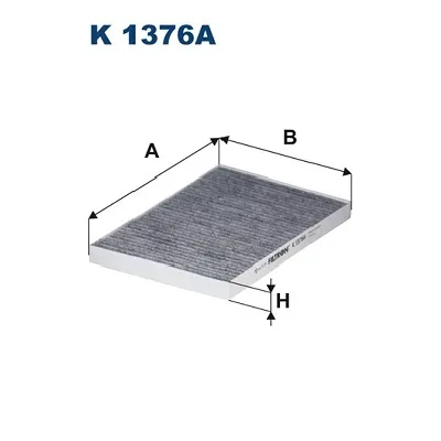 Filter, vazduh unutrašnjeg prostora FILTRON K 1376A IC-F8ED44