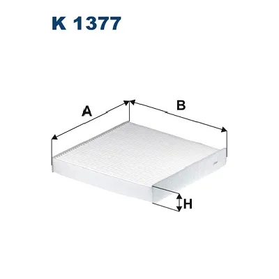Filter, vazduh unutrašnjeg prostora FILTRON K 1377 IC-DED8EB